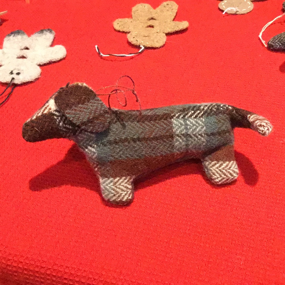 Wool Weiner Dog