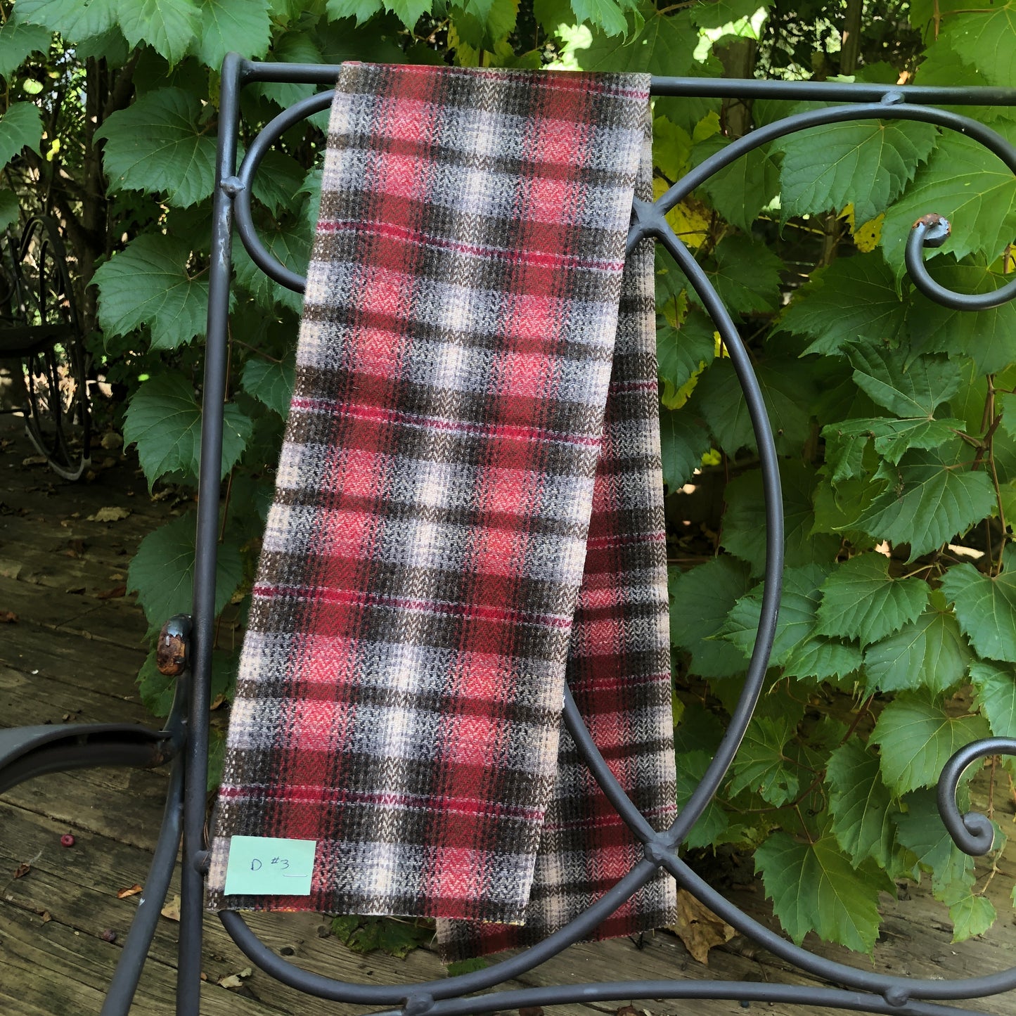 Wool Plaid Pieces - Long