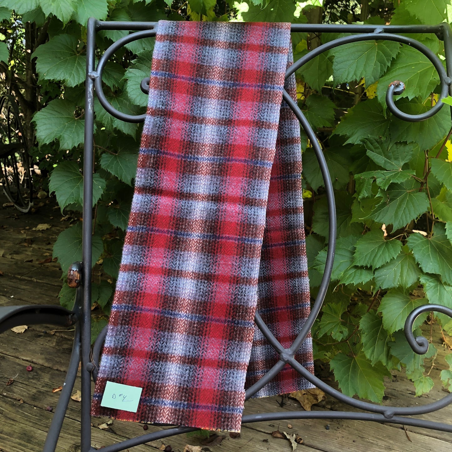 Wool Plaid Pieces - Long