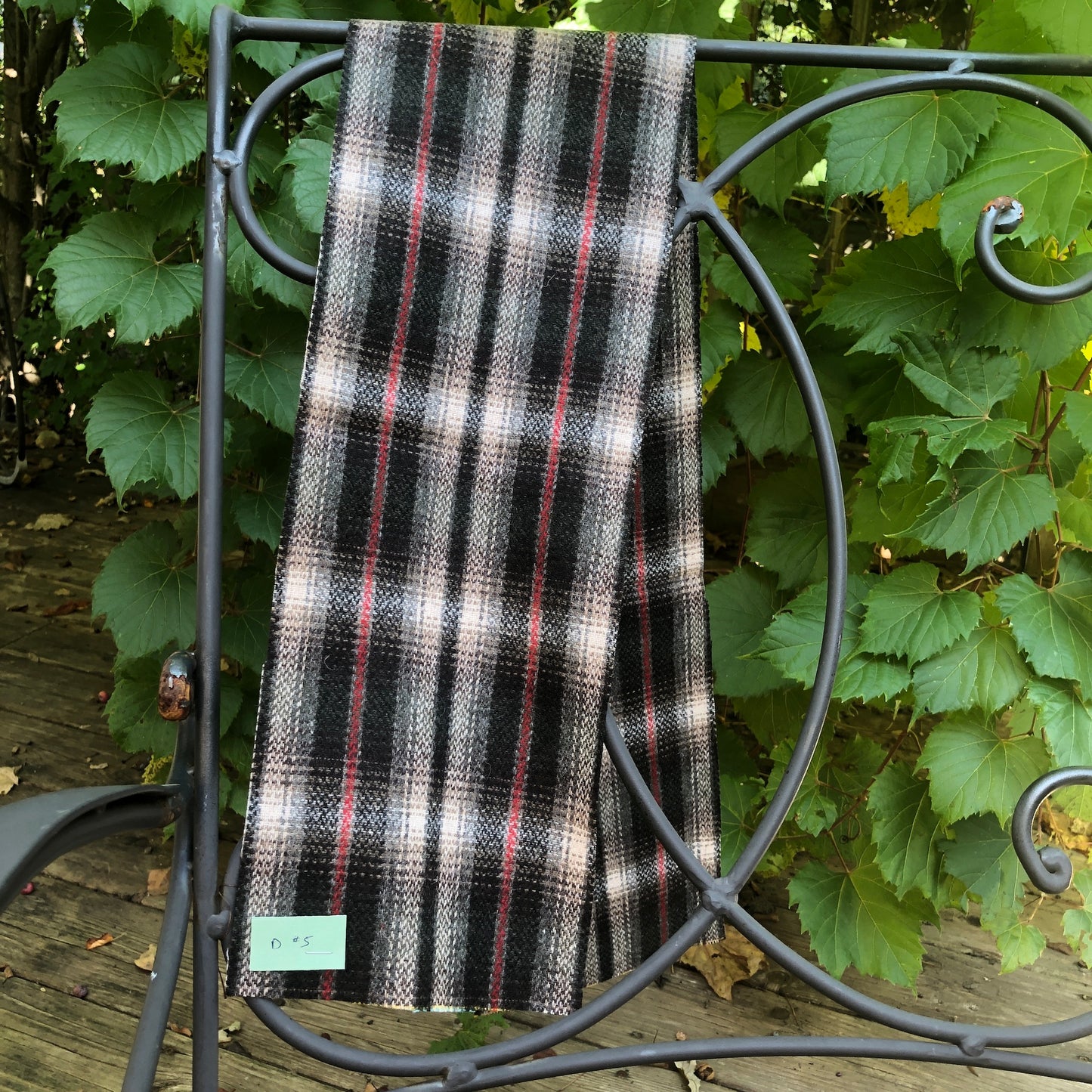 Wool Plaid Pieces - Long