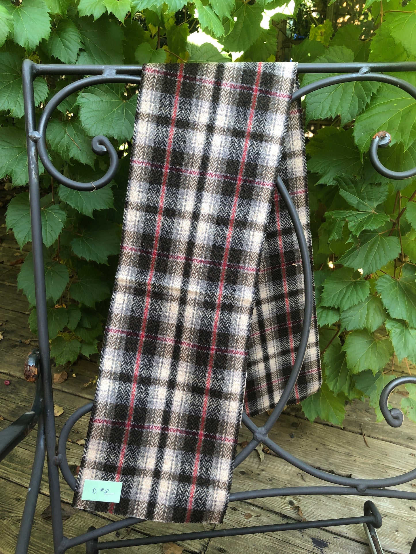Wool Plaid Pieces - Long