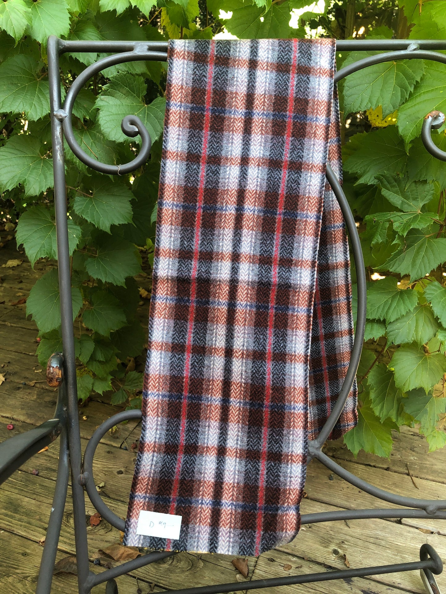Wool Plaid Pieces - Long
