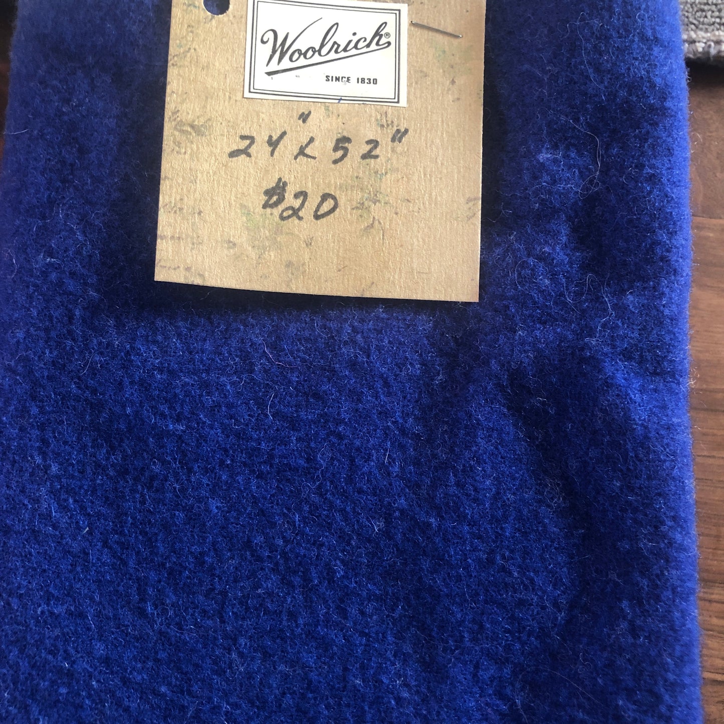 Wool Fabric - Royal Blue