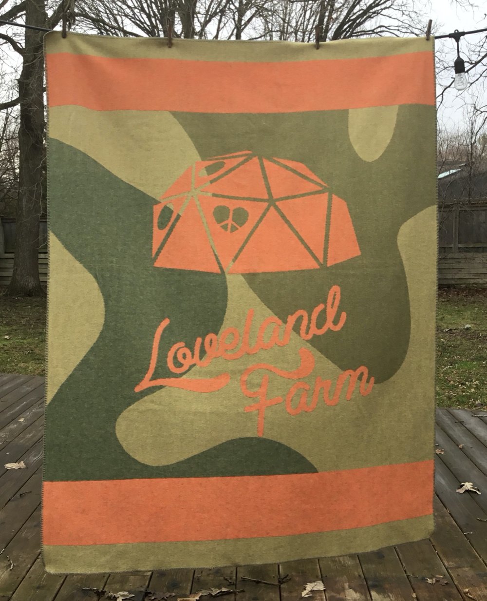 Loveland Farm Blanket 51" x 67”