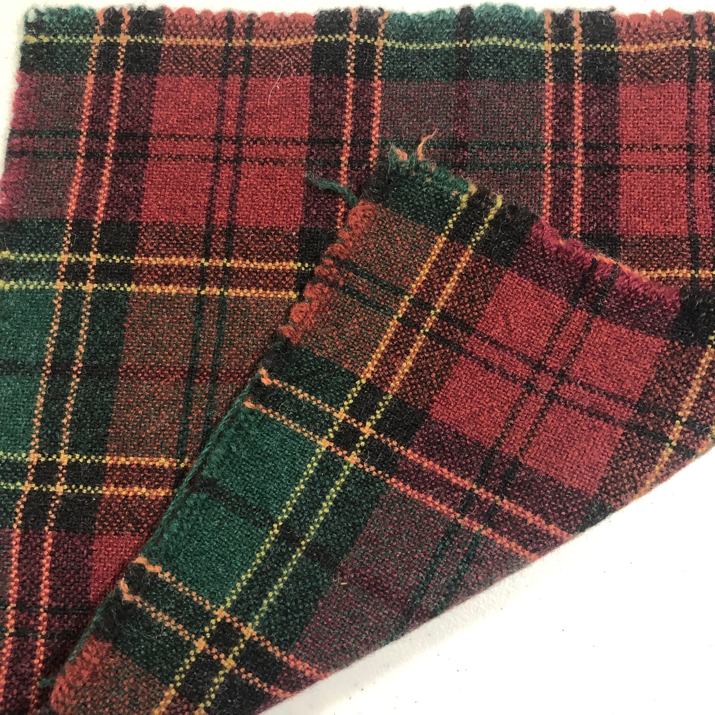 Christmas Wool Fabric Squares