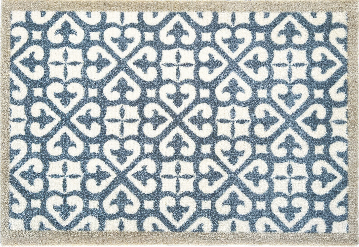 My Mat - Harlequin Tile Blue