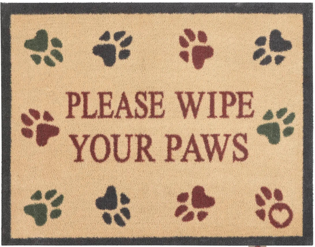 Wipe Your Paws - Beige