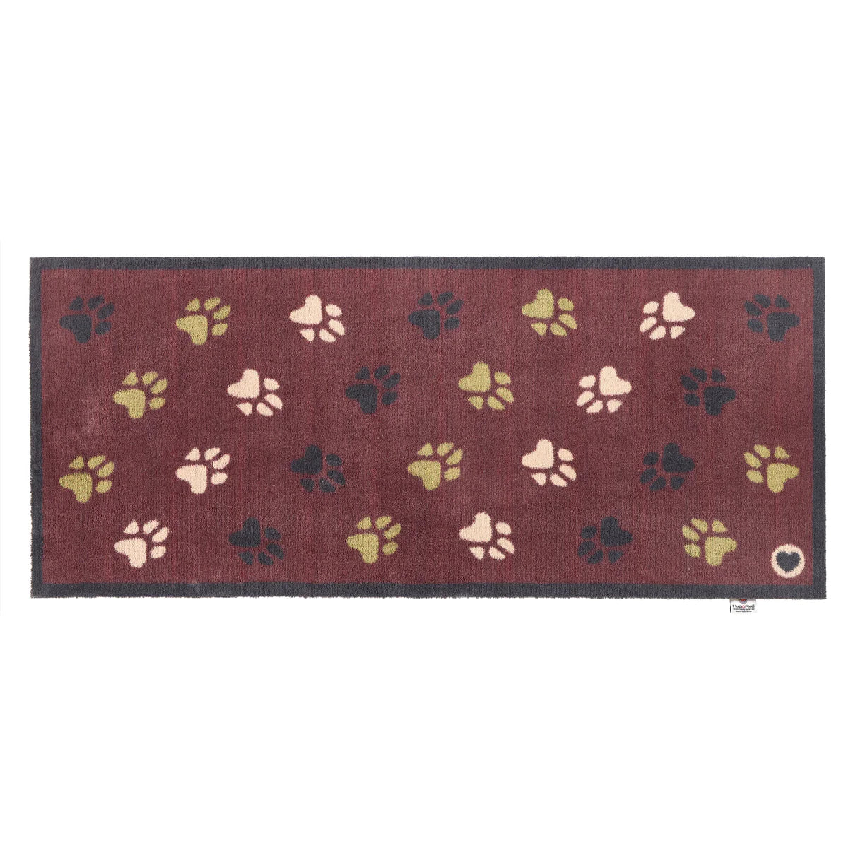 Wipe Your Paws Burgundy