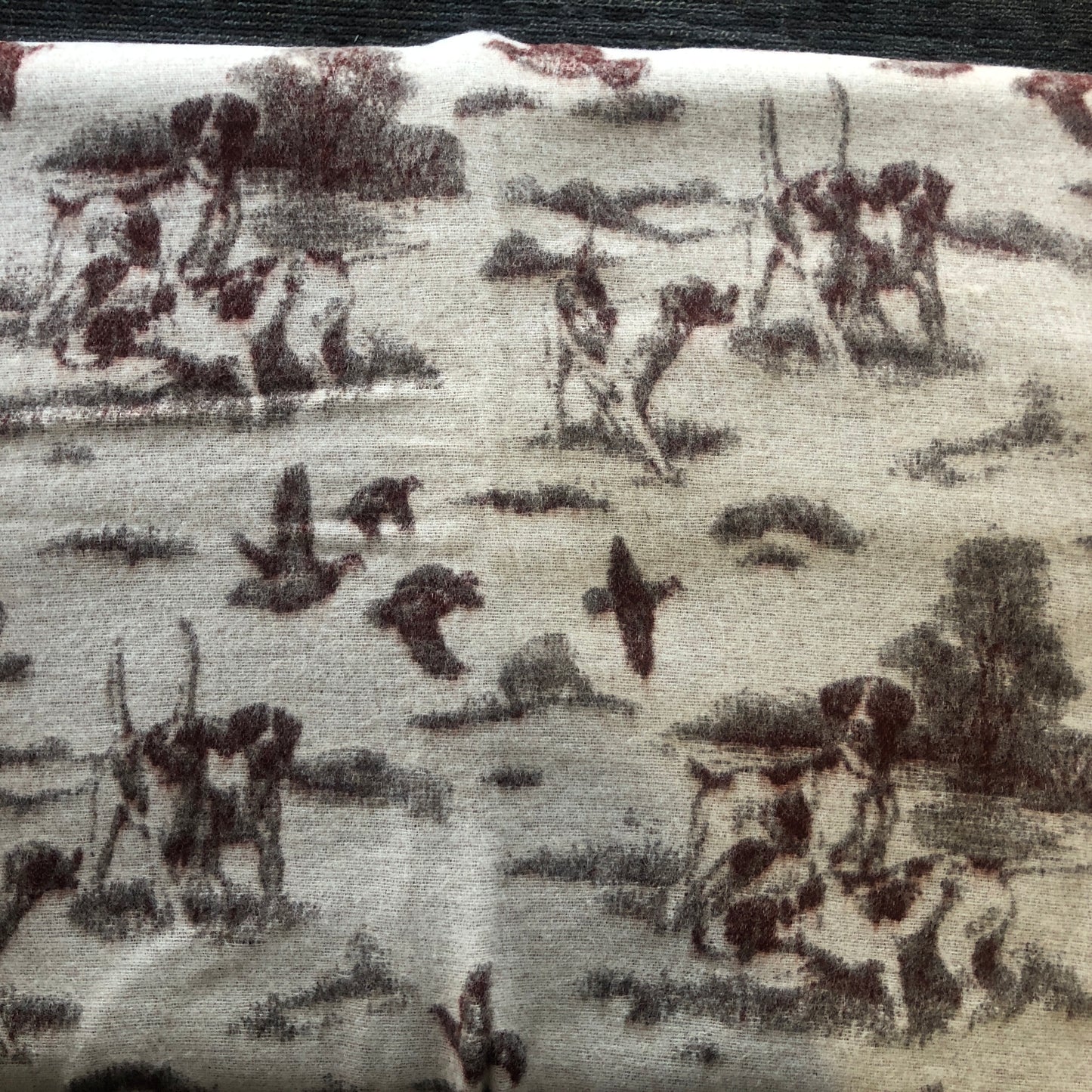 Hunting Dog and Bird Blanket - 60” x 48”