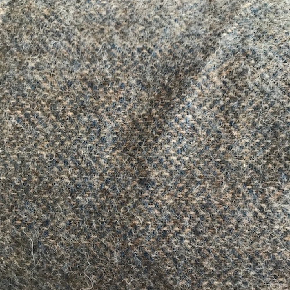 Wool Fabric - Blue Tweed