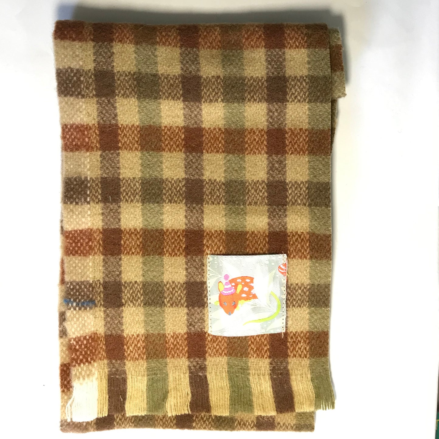 Vintage Wool Dog Scarves