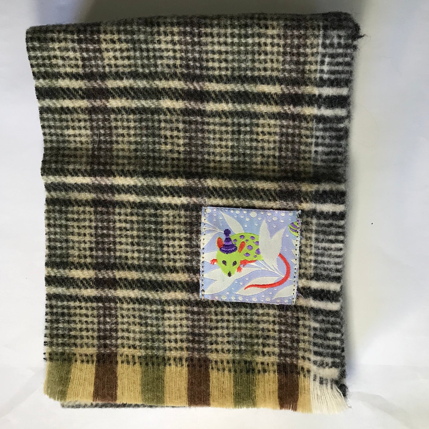 Vintage Wool Dog Scarves