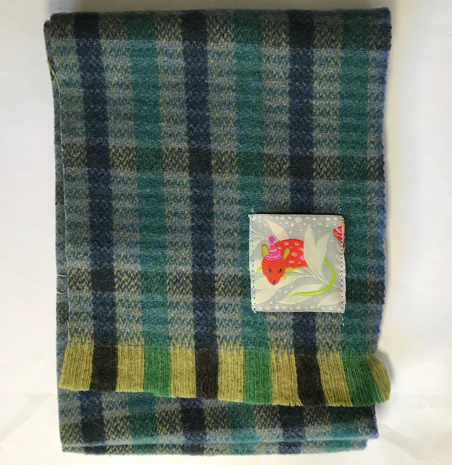 Vintage Wool Dog Scarves