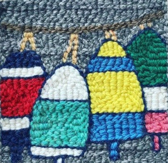 Punch Needle Kit - Hanging Buoys