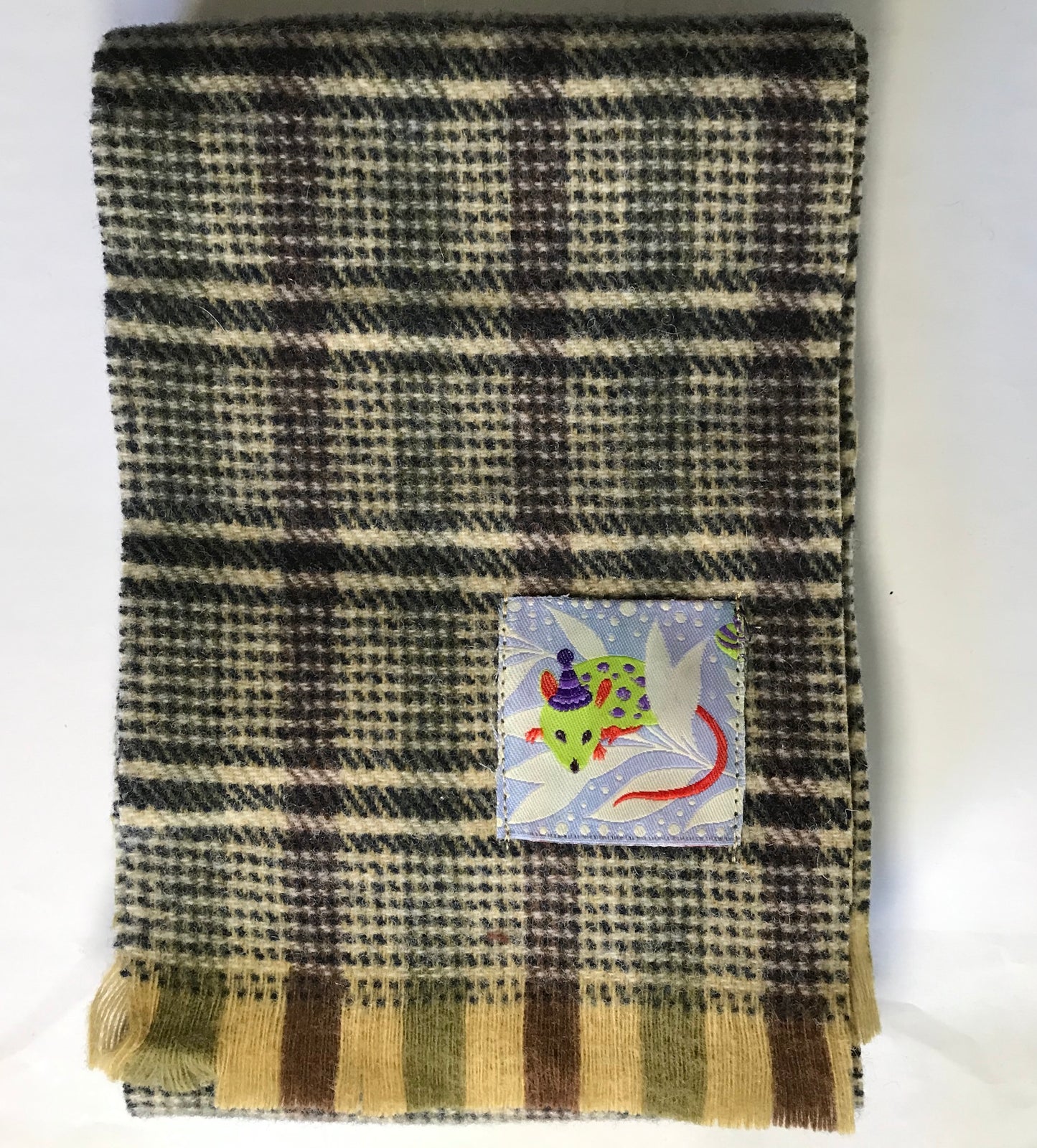 Vintage Wool Dog Scarves