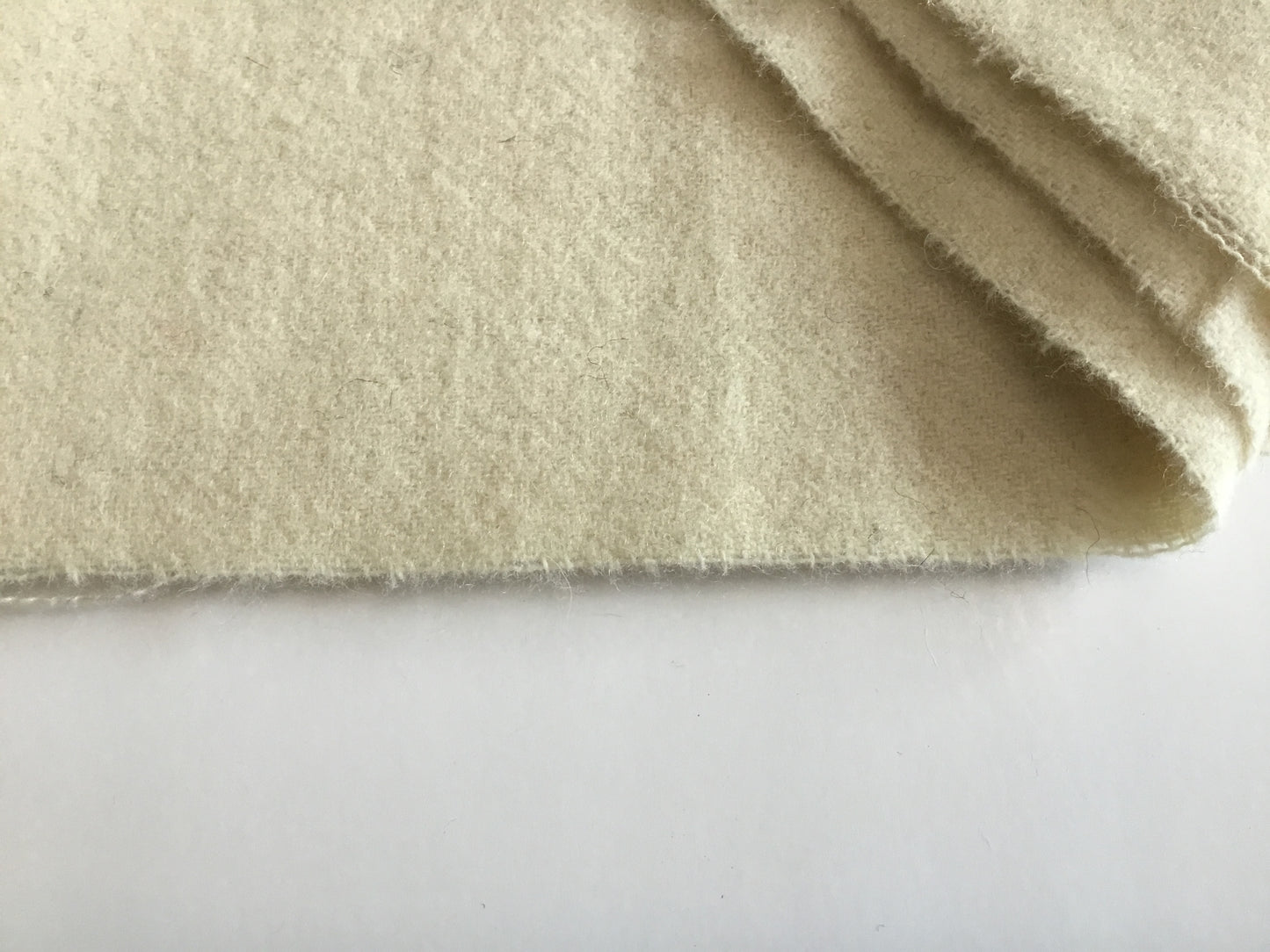Wool Fabric - Natural White