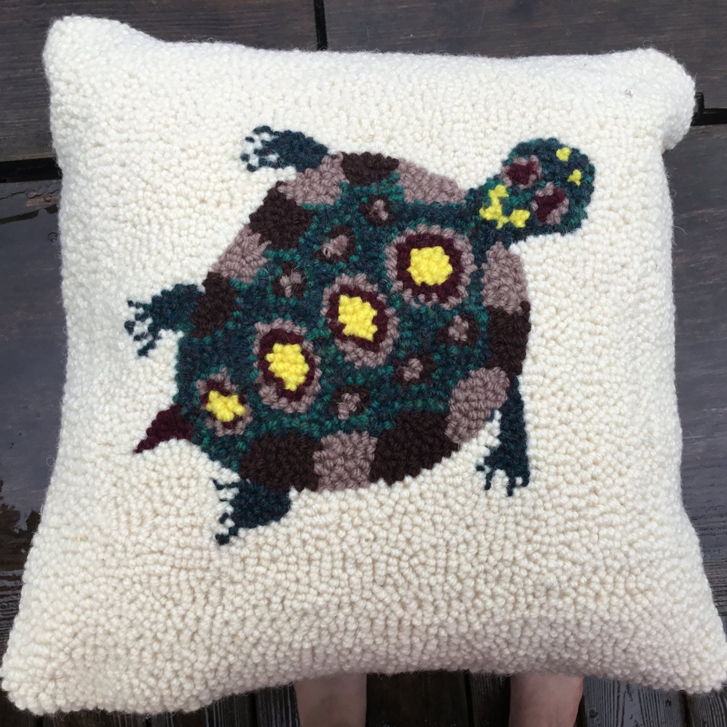 Turtle Pillow Kit - Oxford Punch
