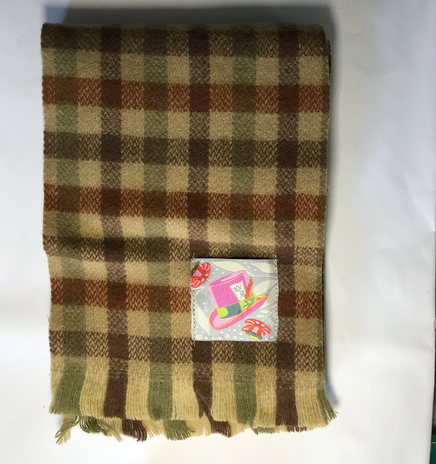 Vintage Wool Dog Scarves