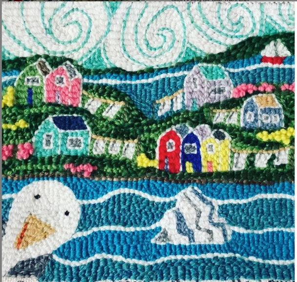 Punch Needle Kit - Seagull Photobomb #2