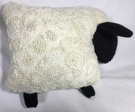 Sheep - Rug Punched Pillow Kit