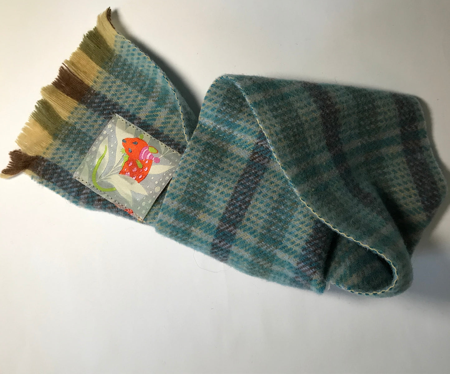 Vintage Wool Dog Scarves