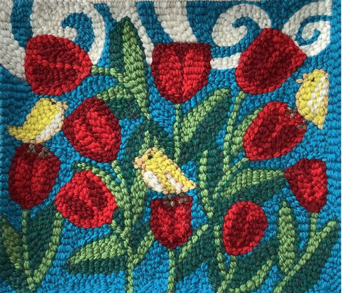 Punch Needle Kit - Tulips and Birds