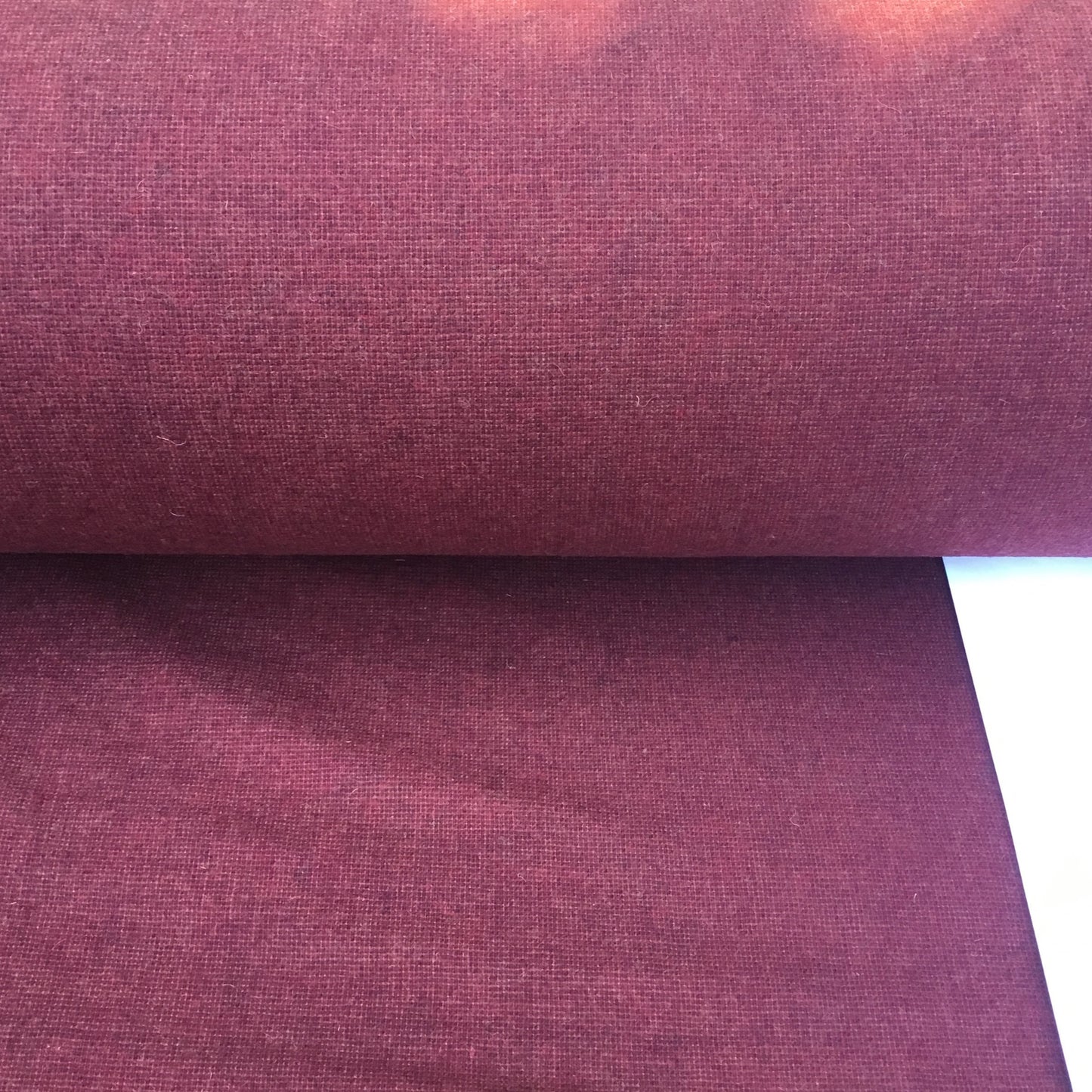 Wool Fabric -Burgundy
