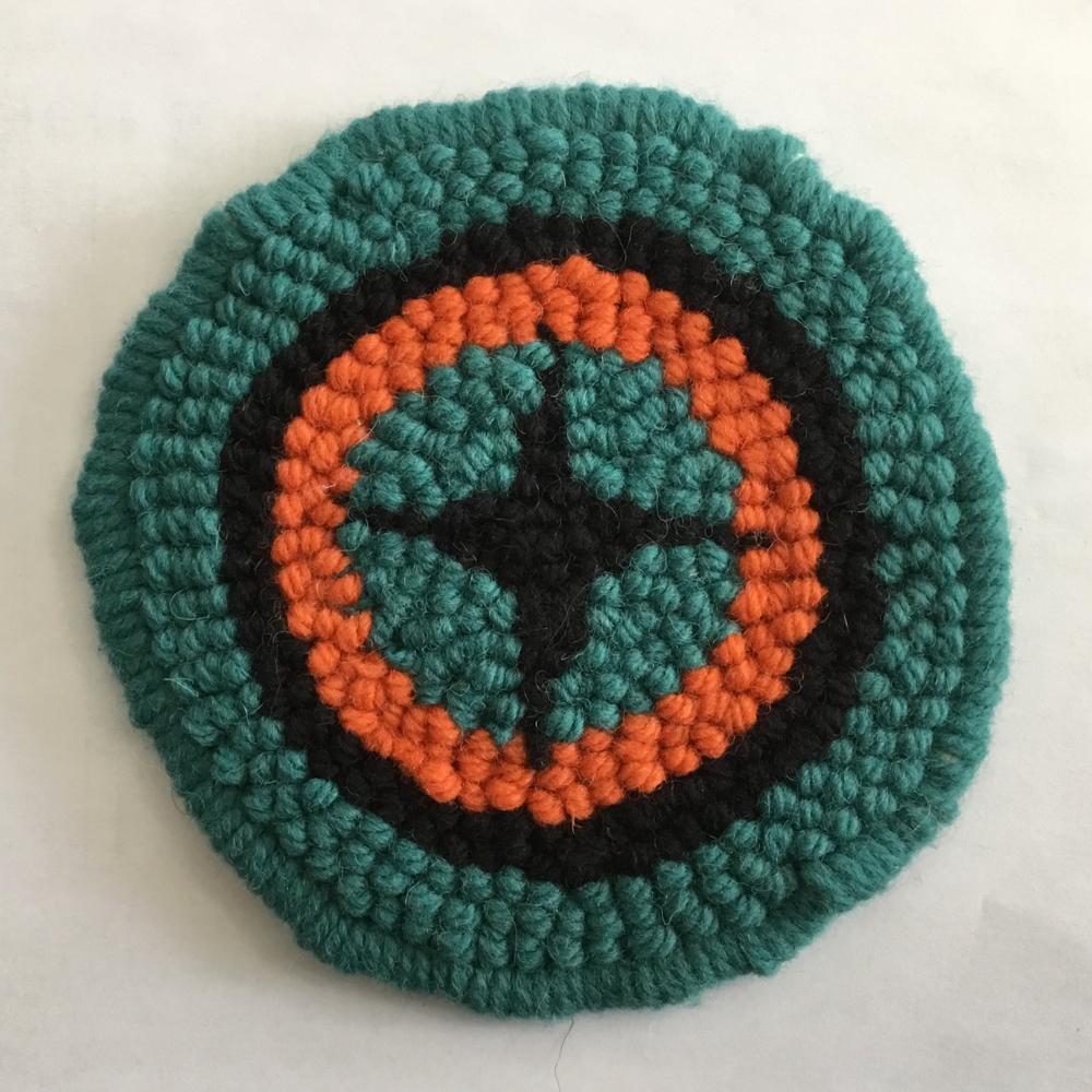 Compass Mug Rug - Oxford Punch Needle Kit