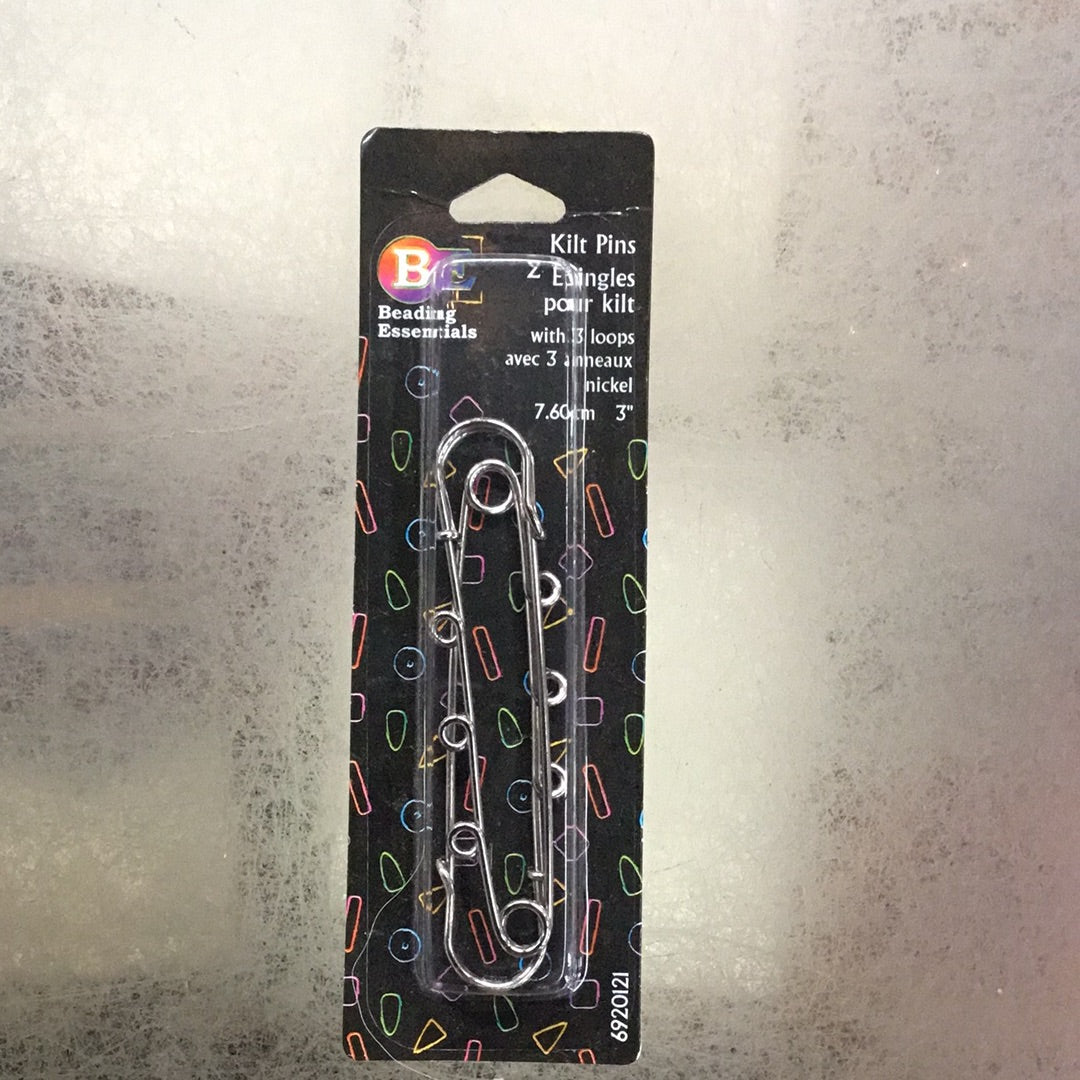 Kilt Pins - 3 loop
