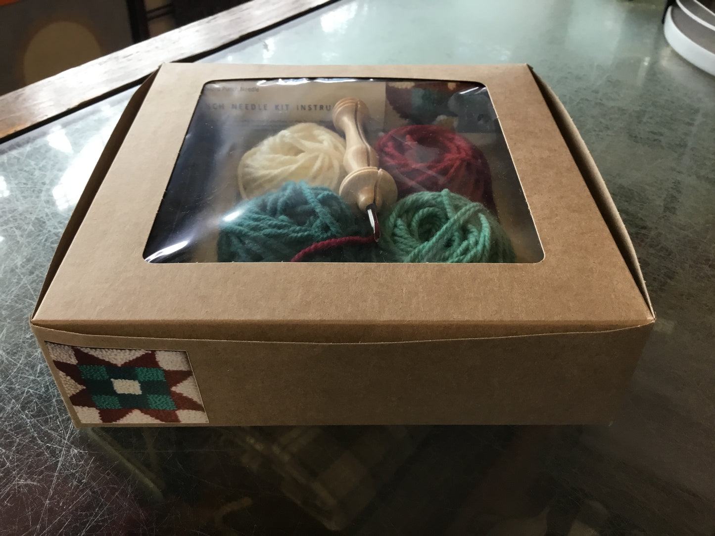 Punch Needle Kit - Barn Quilt 1