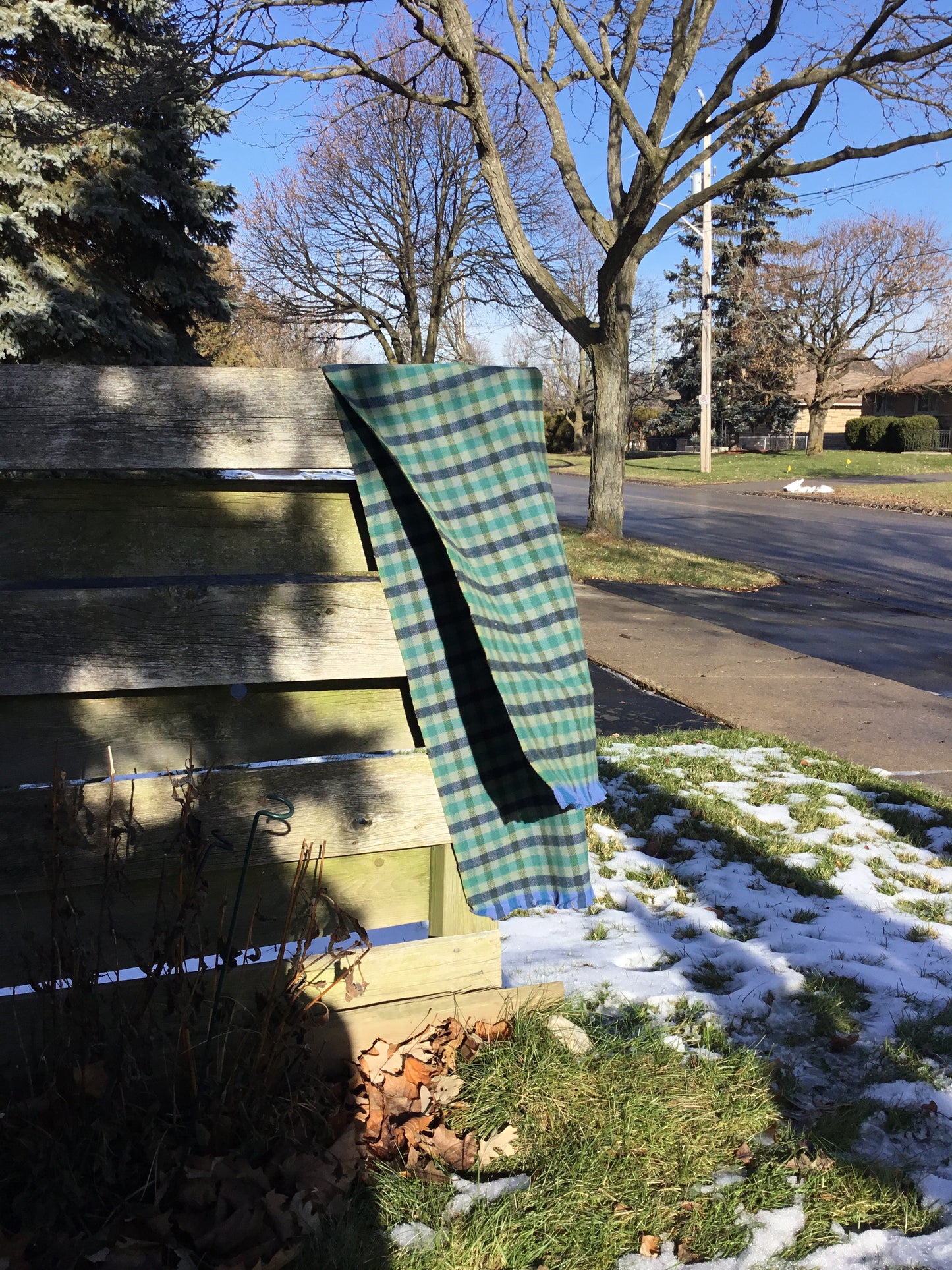 Vintage Wool Scarf - Gordon