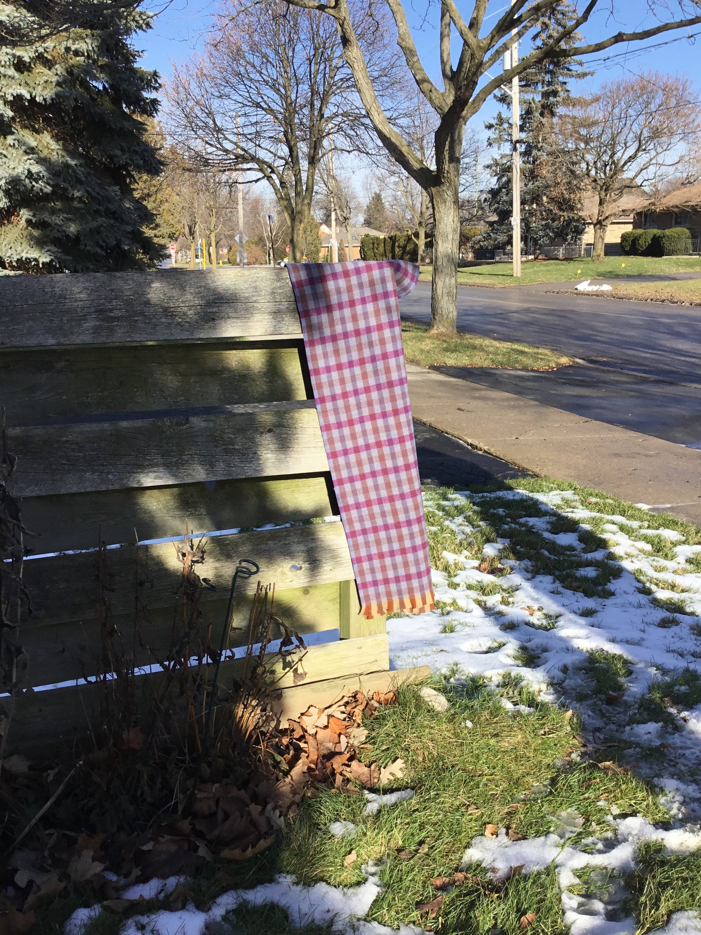 Vintage Wool Scarf - Brenda
