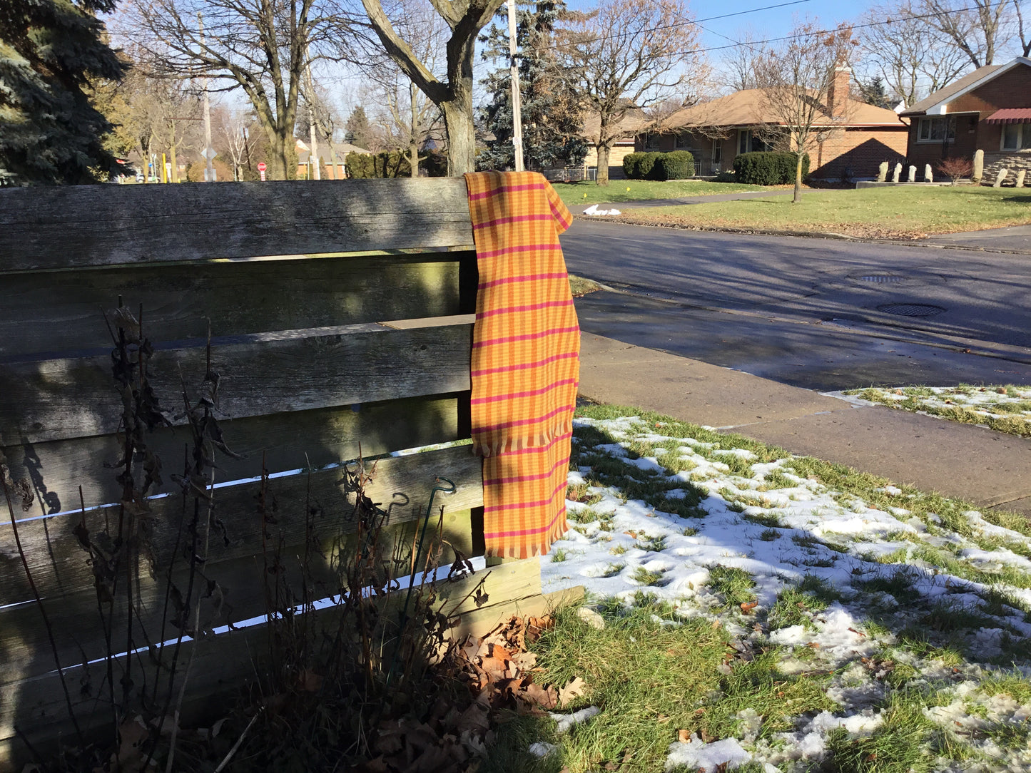 Vintage Wool Scarf - Moira