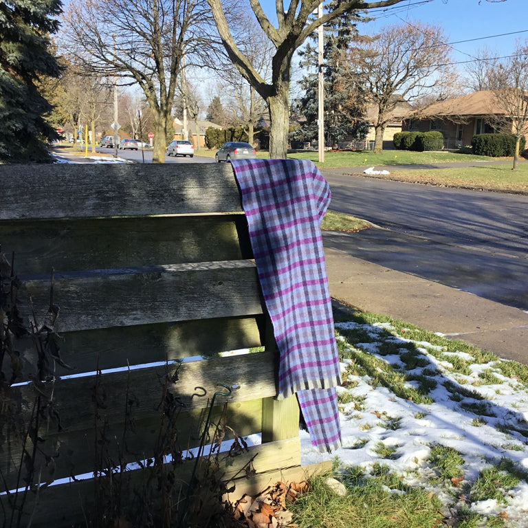 Vintage Wool Scarf - Verna