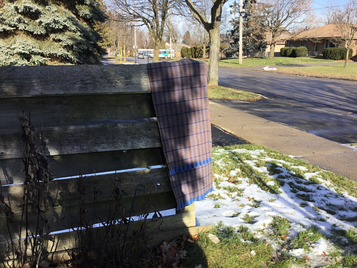 Vintage Wool Scarf - Donovan