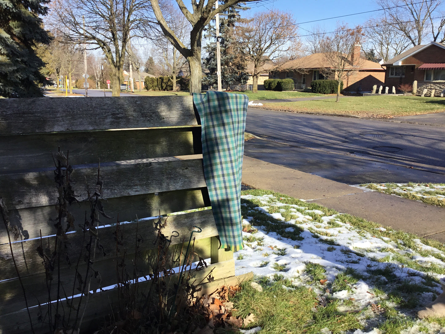 Vintage Wool Scarf - Joan