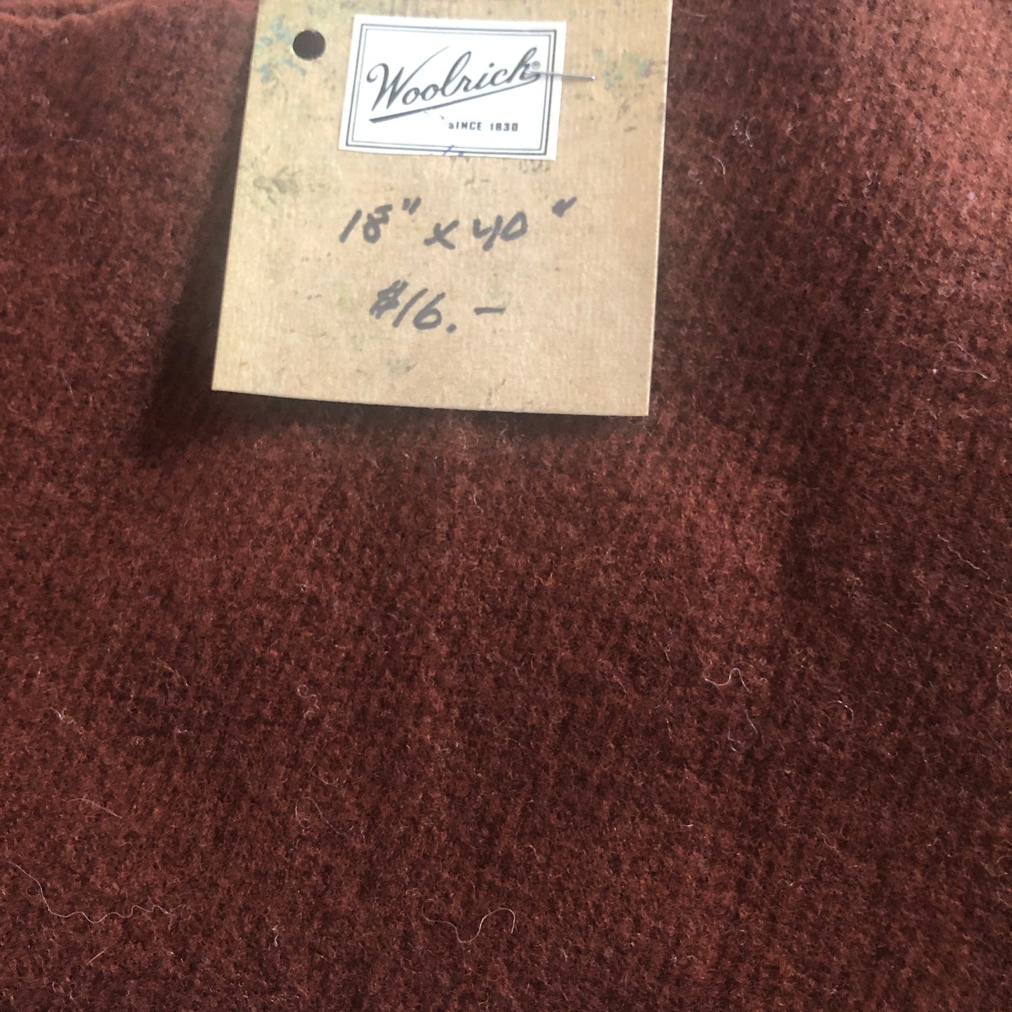 Wool Fabric  - Brown