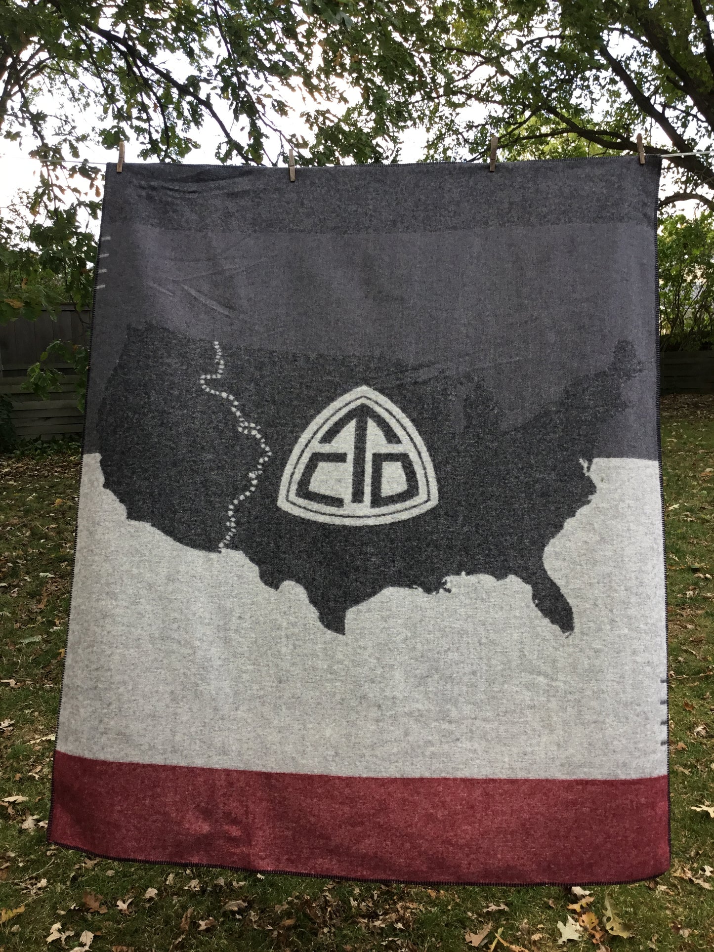 Continental Divide Trail Blanket 59" x 50"