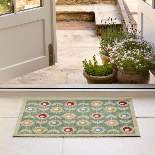 My Mat - Multi Floral Sage