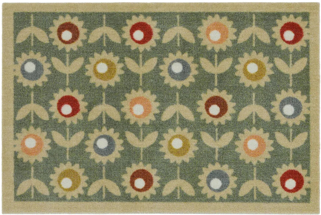 My Mat - Multi Floral Sage