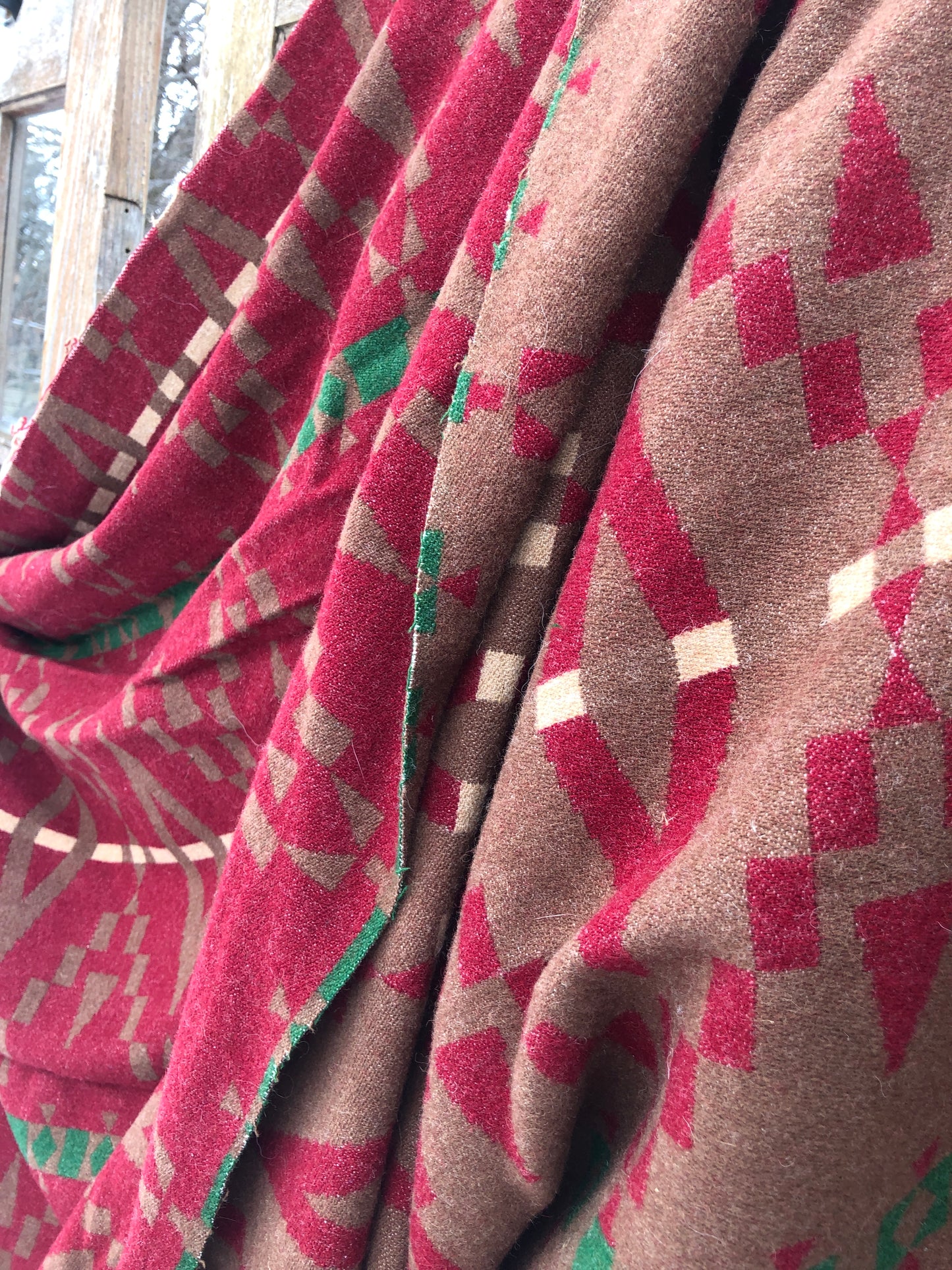 Native Wool Blanket 56” x 80”