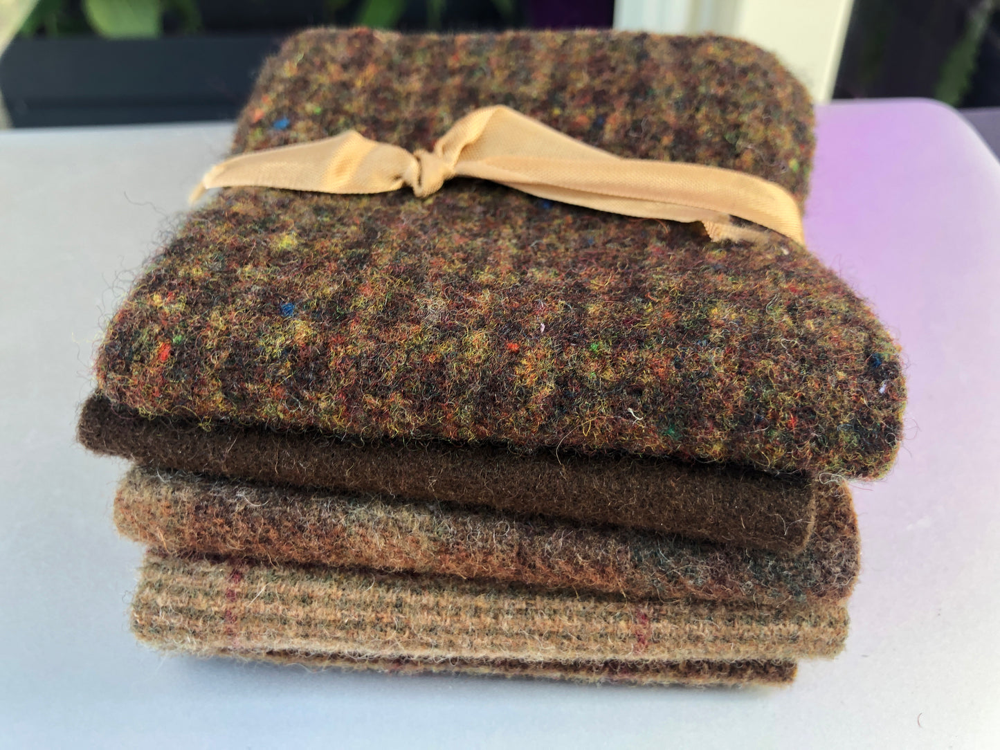 Wool Bundle 8 x 8  Browns