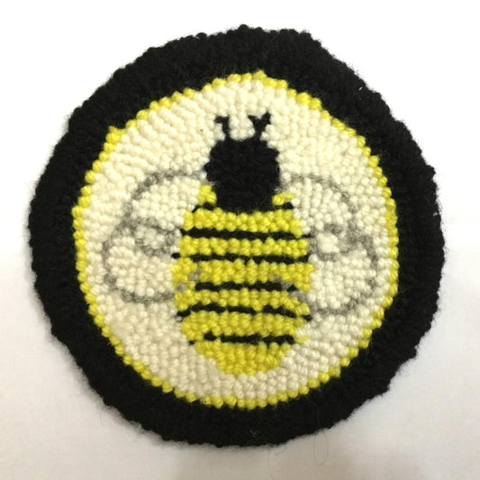 Bee Mug Rug - Oxford Punch Needle Kit