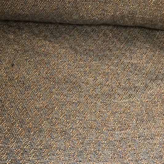 Upholstry Fabric Blue Gold