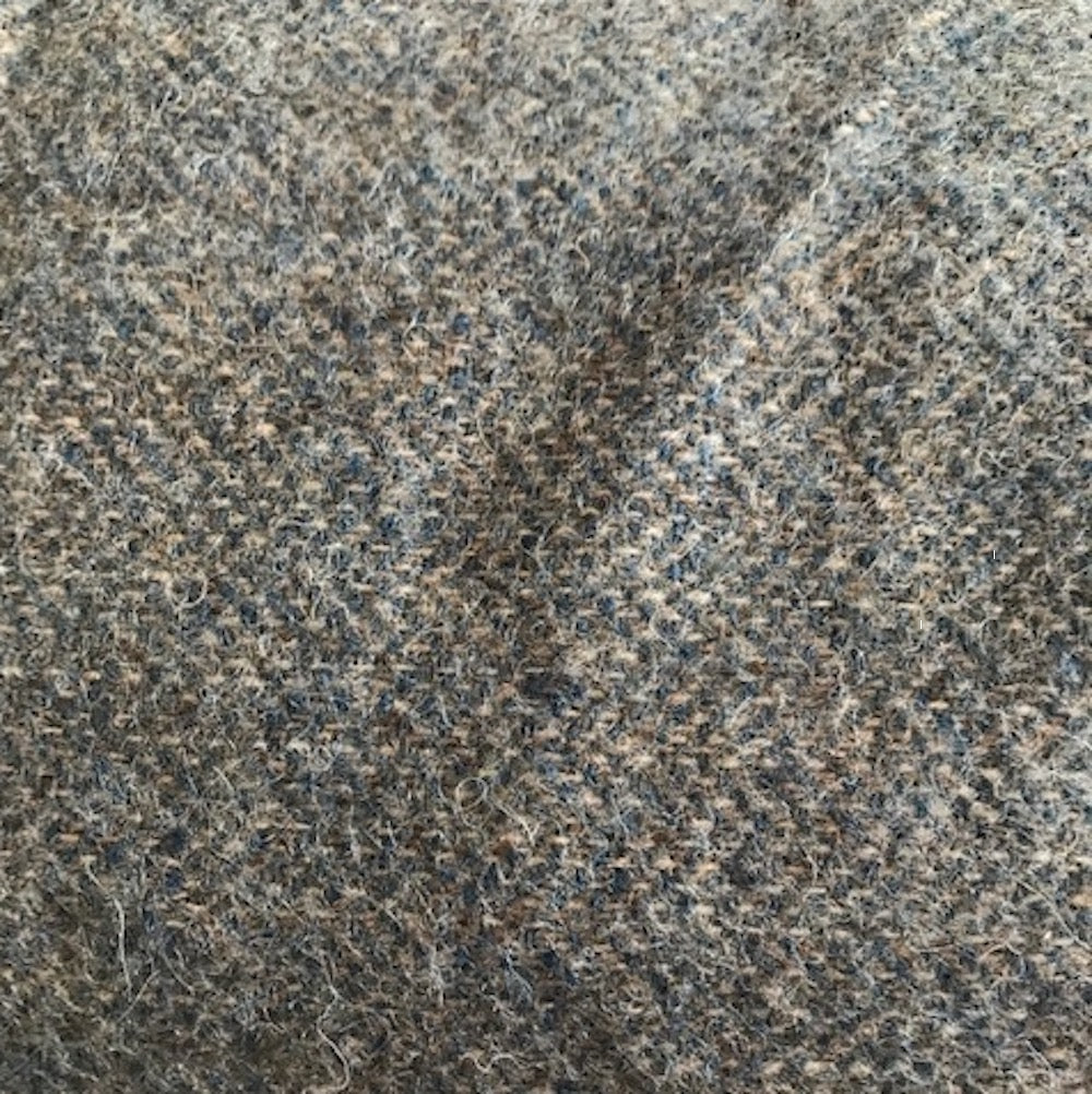Wool Fabric  - Blue Tweed