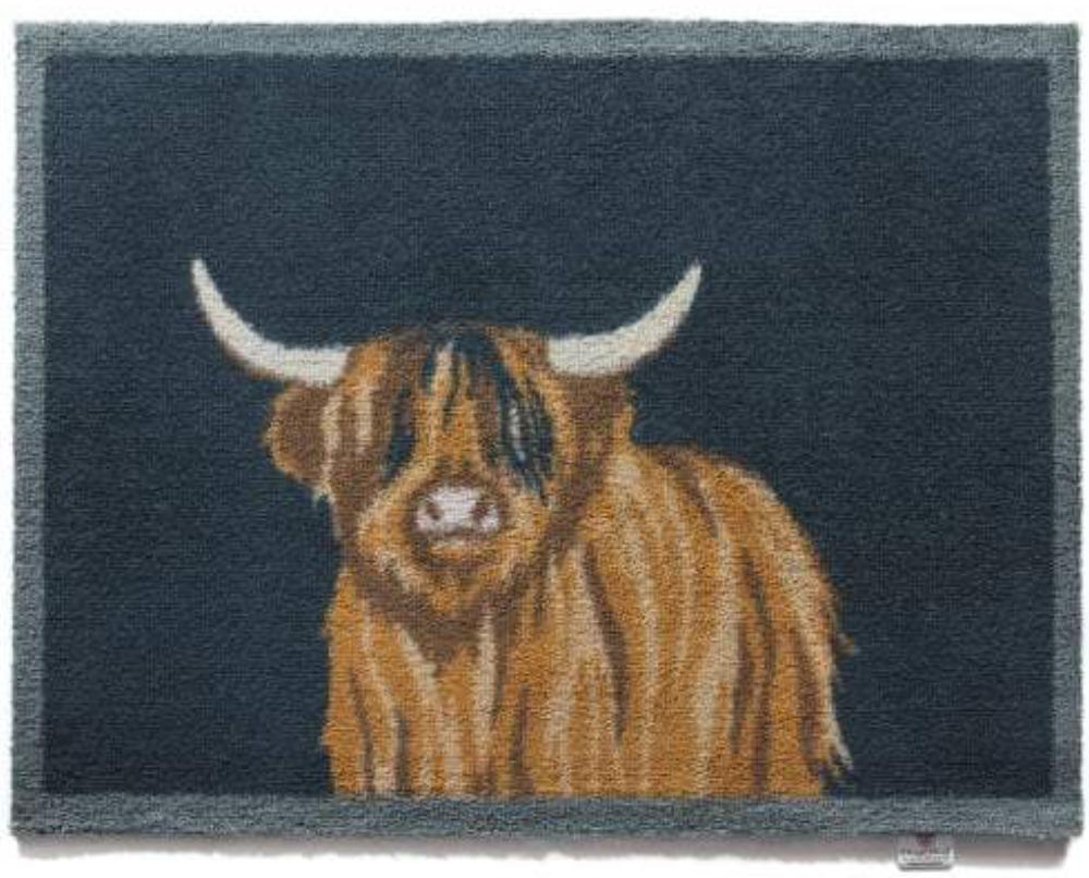 highland cow mat