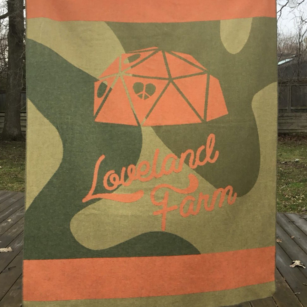 Loveland Farm Blanket 51" x 67”