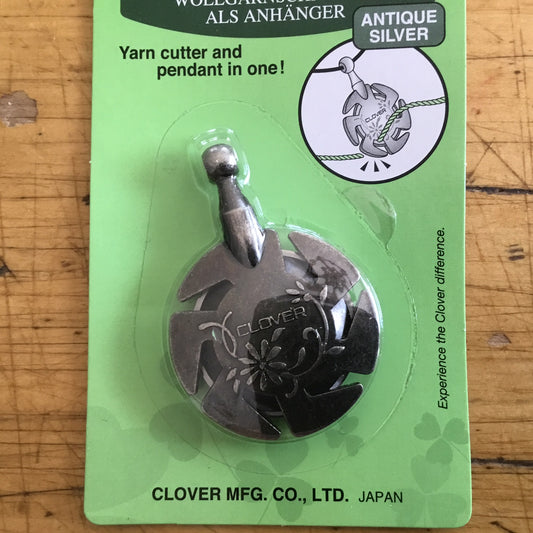Pendant Yarn Cutter - Antique Silver