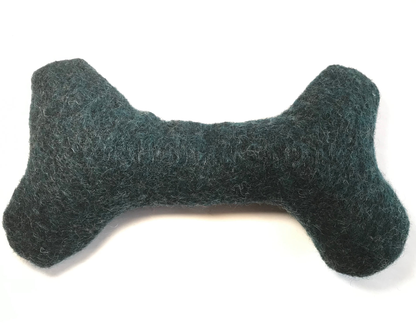Wool Dog Bone Toy with Squeaker