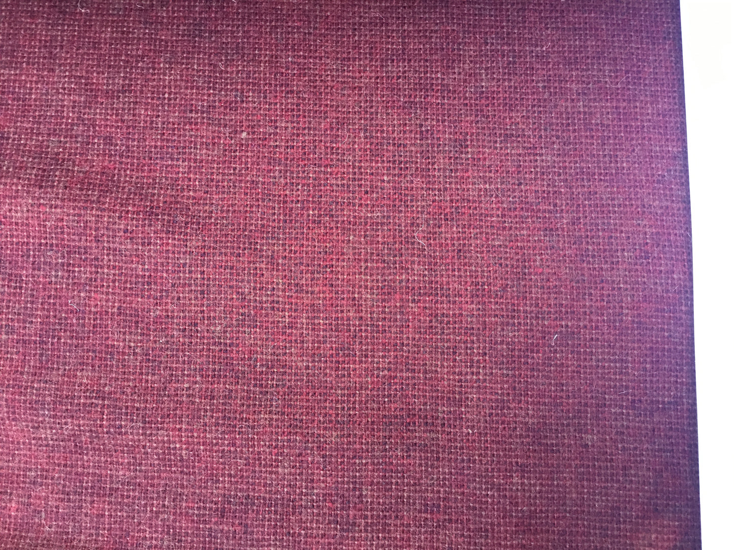 Wool  Fabric -Burgundy